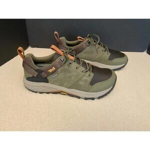 New! Mens Teva Grandview GTX Gore-Tex Low Olive Vibram Hiking Shoes. Size 9.5.